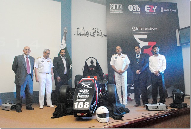 NUST Students Unveil Locally Manufactured EZY Racing Powered Formula Car